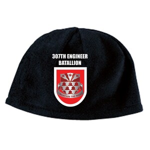 307th Combat Engineers (Airborne) Embroidered Fleece Beanie-15721