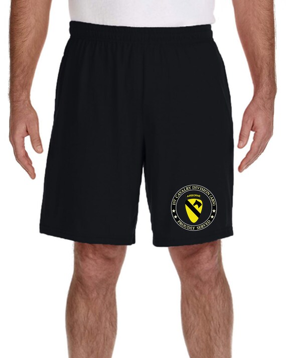 1st Cavalry Division (airborne) Embroidered Gym Shorts -12370