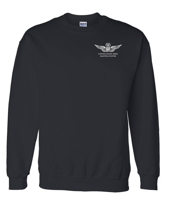 US Army Master Aviator Embroidered Sweatshirt-7409 | Etsy