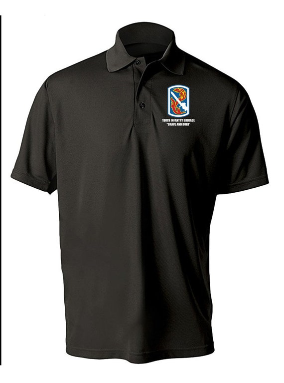 198e mèche Brigade d’infanterie légère humidité mèche 198e Polo Chemise-8523 brodée 018d50 198e mèche Brigade d’infanterie légère humidité mèche 198e Polo Chemise-8523 brodée 018d50