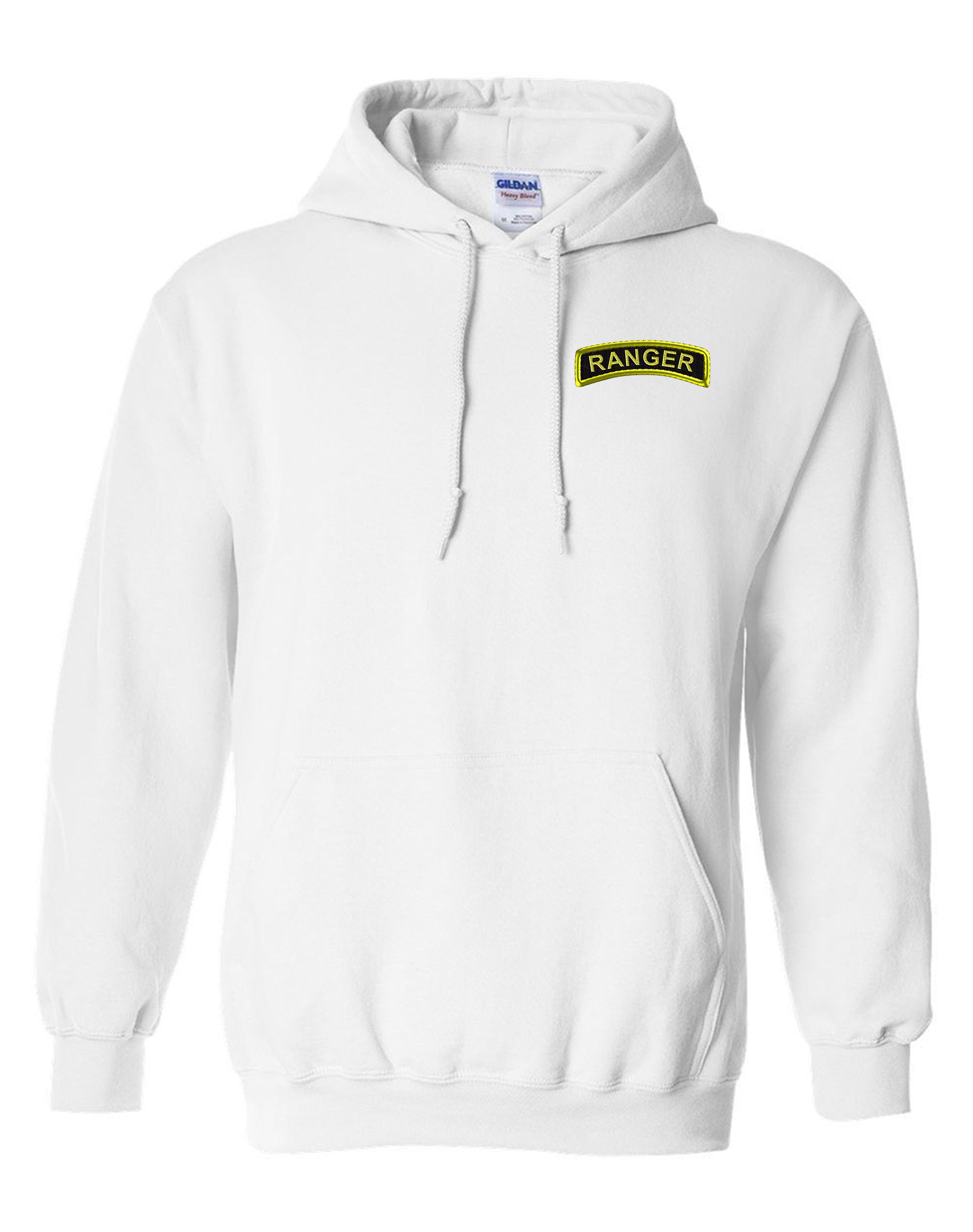 U.S. Army Ranger Embroidered Hooded Sweatshirt-10229 - Etsy