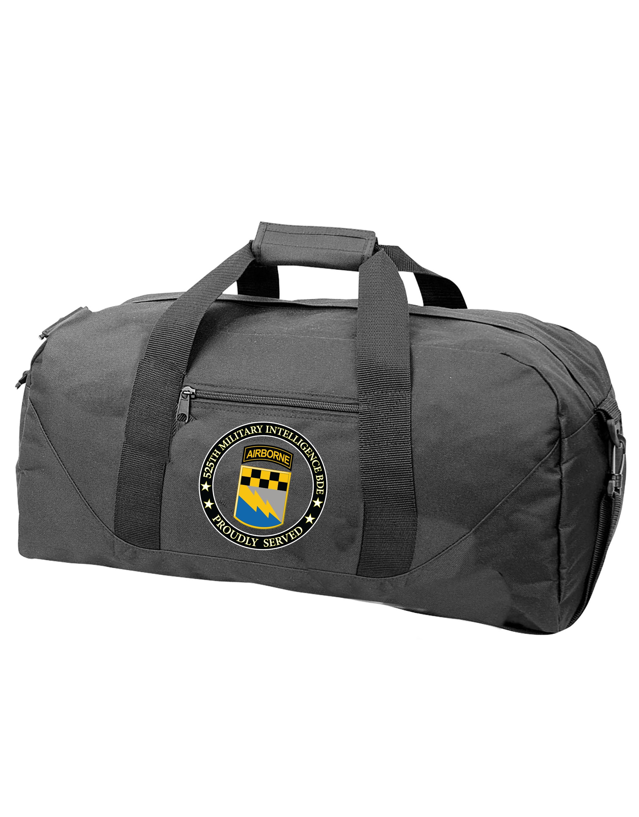 525th Military Intelligence Embroidered Duffel Bag 15438 Etsy Canada