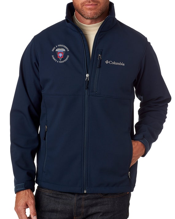 82nd Airborne Division Embroidered Columbia Ascender Soft Shell