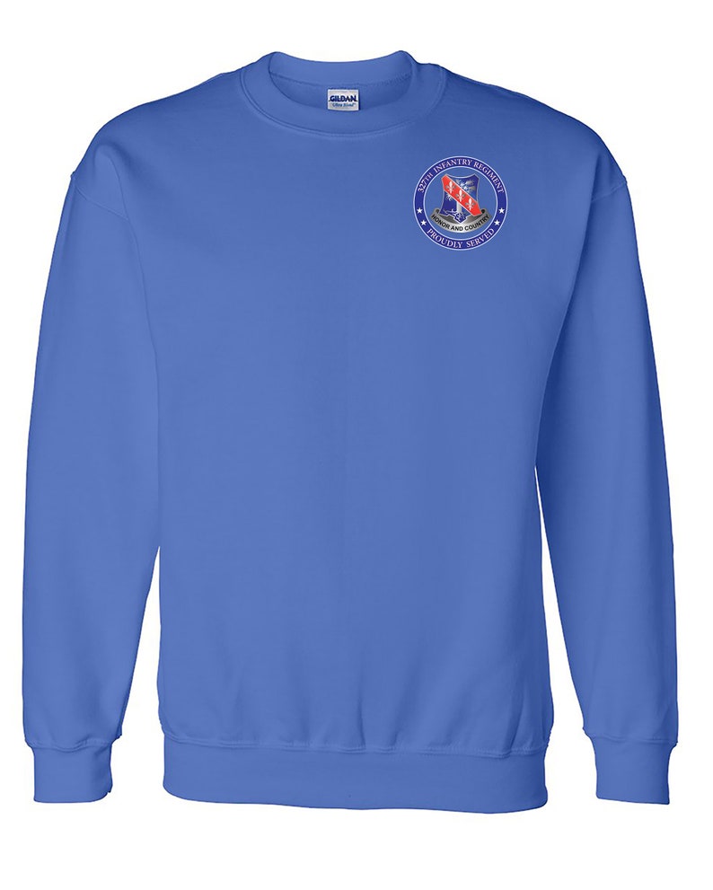 327th Infantry Regiment Embroidered Sweatshirt-14117