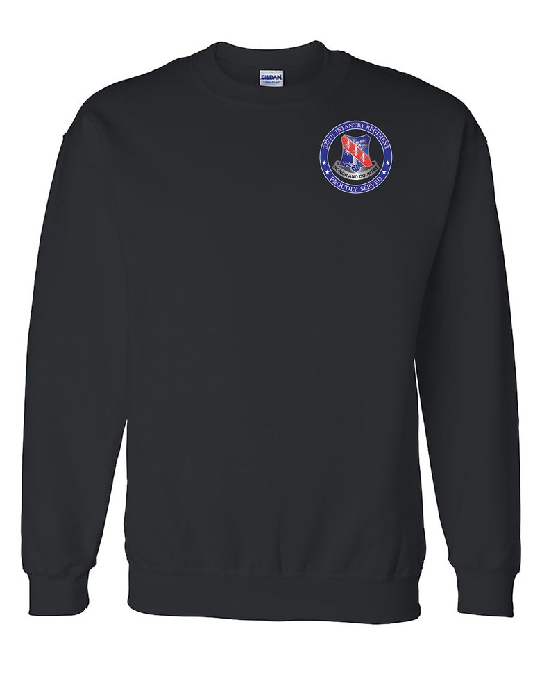 327th Infantry Regiment Embroidered Sweatshirt-14117