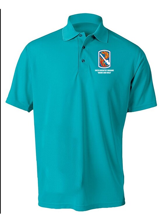 198e mèche Brigade d’infanterie légère humidité mèche 198e Polo Chemise-8523 brodée 018d50 198e mèche Brigade d’infanterie légère humidité mèche 198e Polo Chemise-8523 brodée 018d50