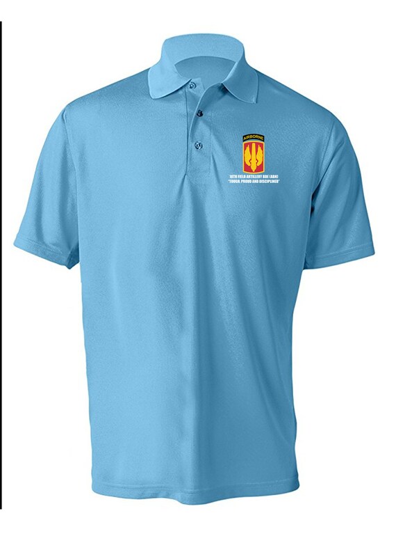 18 artillerie Brigade mèche (Airborne) humidité brodé mèche Brigade Polo Shirt-10747 cb66e2 18 artillerie Brigade mèche (Airborne) humidité brodé mèche Brigade Polo Shirt-10747 cb66e2