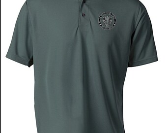 US Army Special Forces -embroidered Moisture Wick Polo Shirt