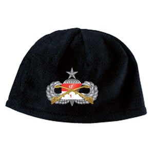 1-17. Kavallerie-Regiment (Luftlandung) bestickte Fleece-Beanie-15807