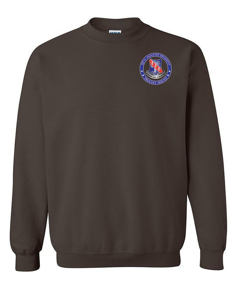 327th Infantry Regiment Embroidered Sweatshirt-14117