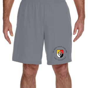 3rd Special Forces Group Embroidered Gym Shorts -9611
