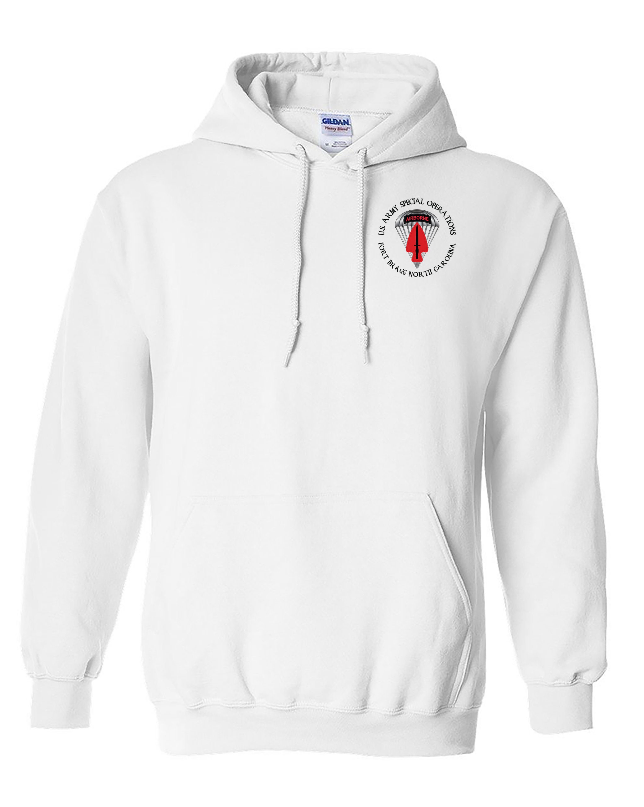 US Army Special Operations Command-usasoc- Embroidered Hooded 