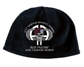 3-325th Airborne Infantry Regiment Embroidered Fleece Beanie-15603