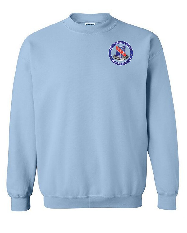 327th Infantry Regiment Embroidered Sweatshirt-14117