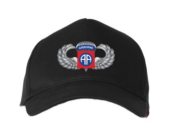 82nd Airborne Division  Embroidered Baseball Cap-10891