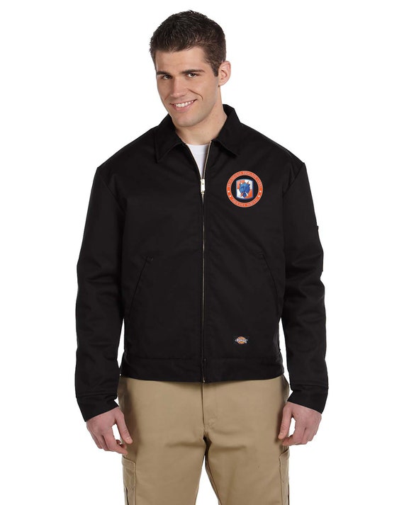 35th Signal Brigade Embroidered Dickies Lined Eisenhower Jacket-13059