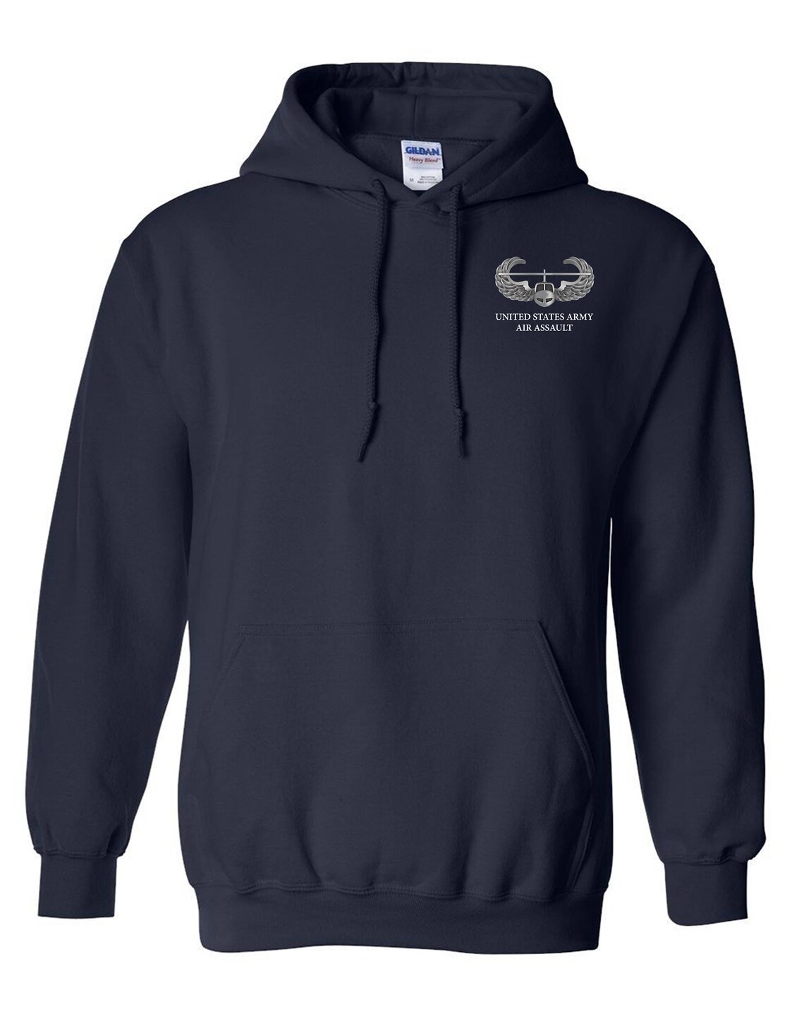 US Army Air Assault Embroidered Hooded Sweatshirt-7254 - Etsy