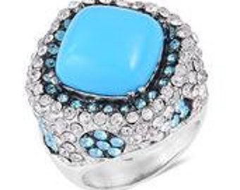 Sleeping Beauty Mine Turquoise Ring