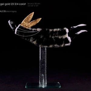Flying Angel with real Gold 23 3/4 carat wings