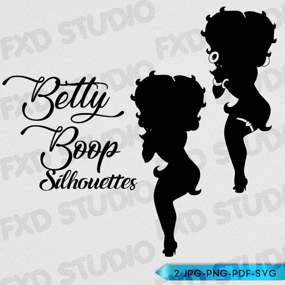 Silhouette Betty White Svg
