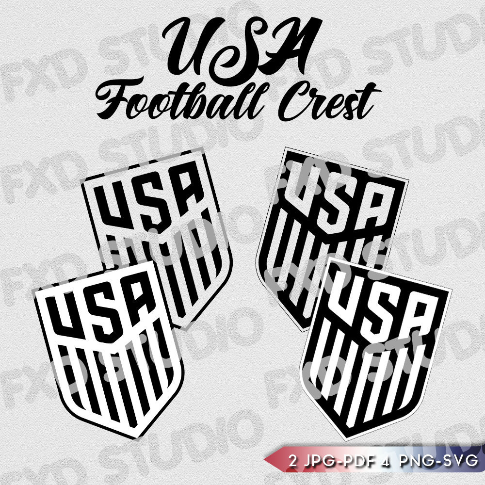 Usa International Soccer Crest Clip Art Image Usa Football Etsy Usa International Soccer Crest Clip Art Image Usa Football Etsy
