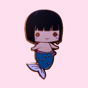 B/C/D grade - merboy - Enamel Pin // anime chibi manga ita bag kawaii cute flair japanese