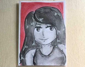 Marceline ACEO/Art Card (Adventure Time)