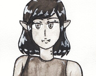 Marceline 5x7" Print (Adventure Time)