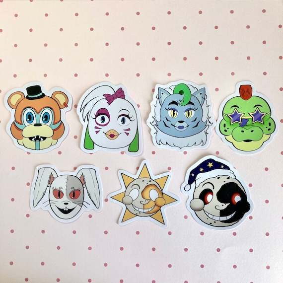 FNAF Security Breach 2.5 Acrylic Charms 