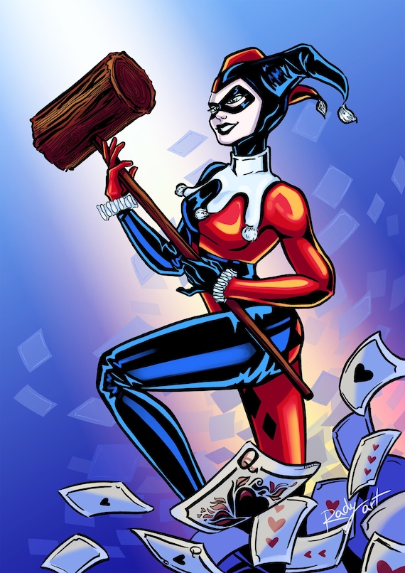 Poster di Harley Quinn Comic -  Italia