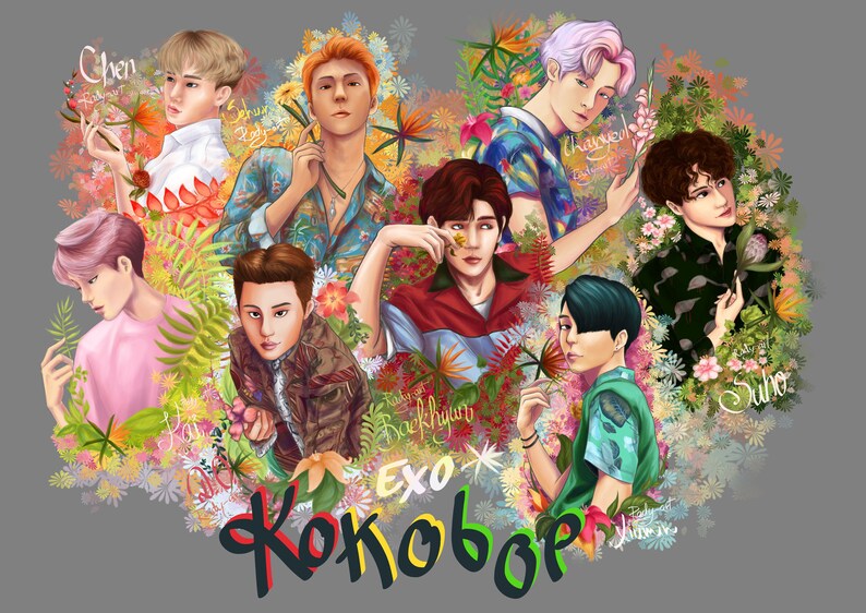 Download 610 Koleksi Gambar Exo Kokobop Terbaik 