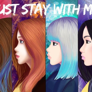 Blackpink, cartel de estancia, fanart, k-pop