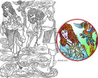 Japanese Gods Izanagi and Izanami—a MUSE 1-page download