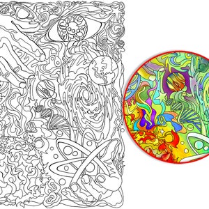 God Creating the Universe—a MUSE 1 page download!