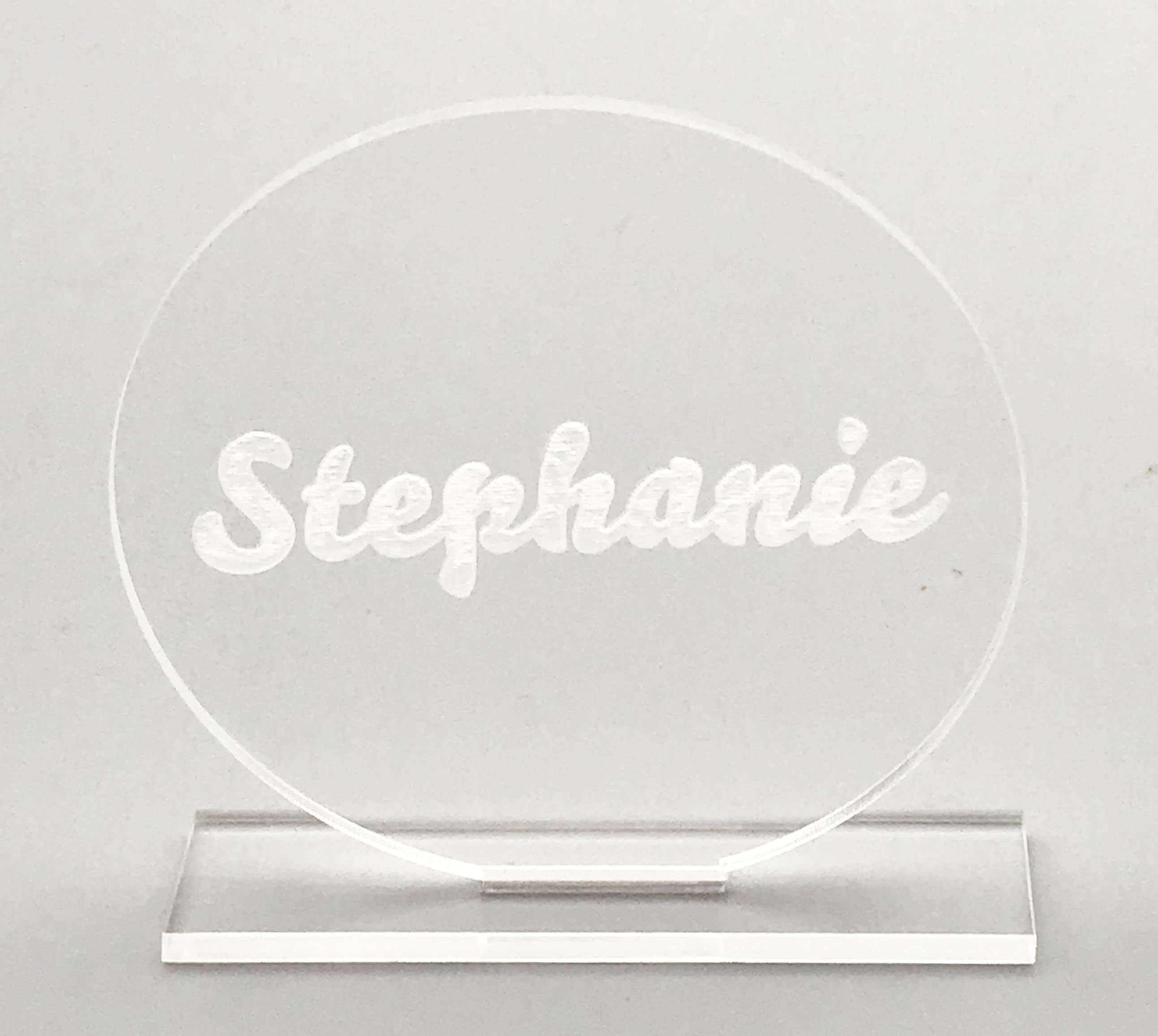 Personalised Place Names on Stands for Weddings Engagements Etsy