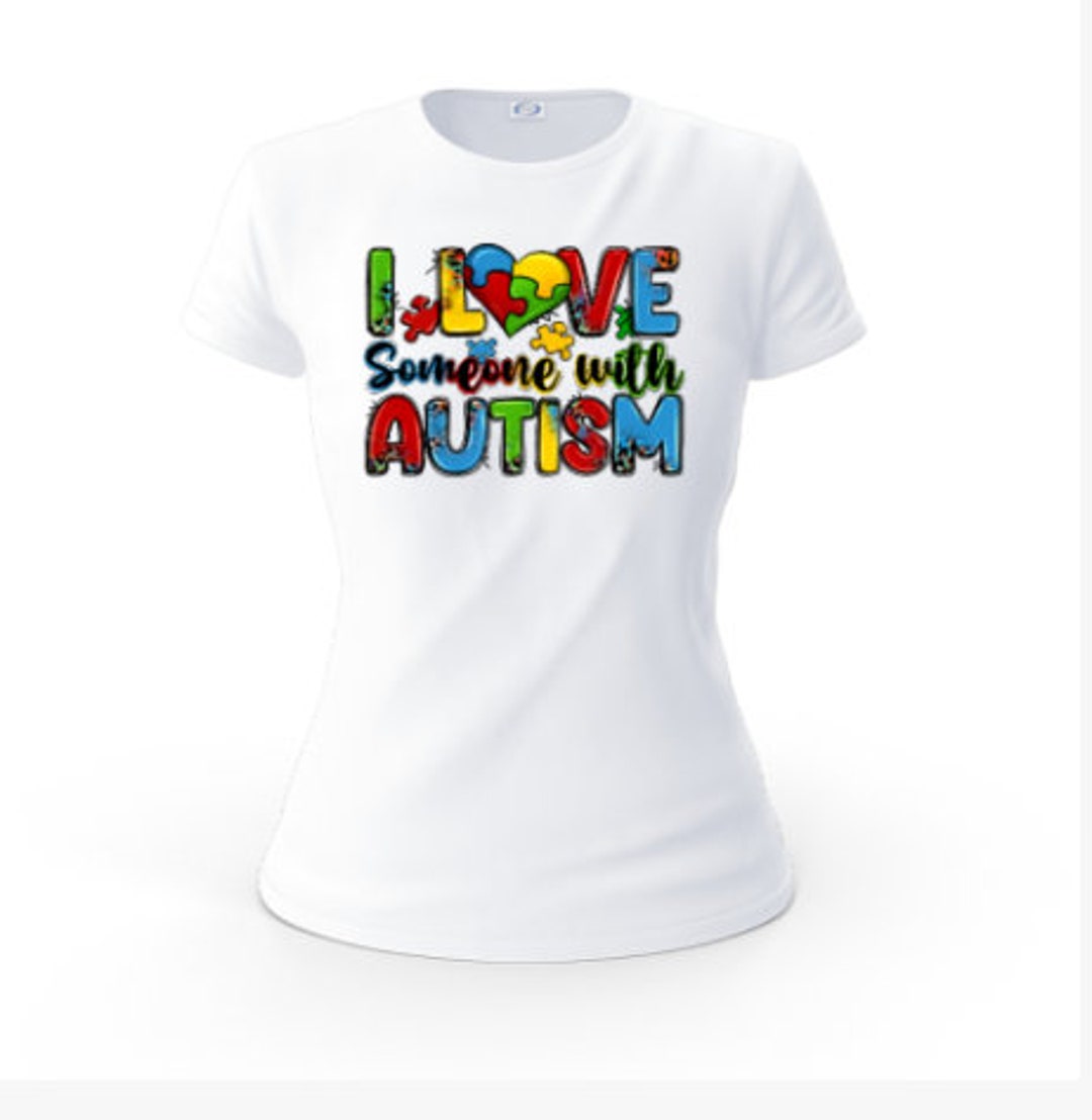 I Love Someone With Autism - Etsy