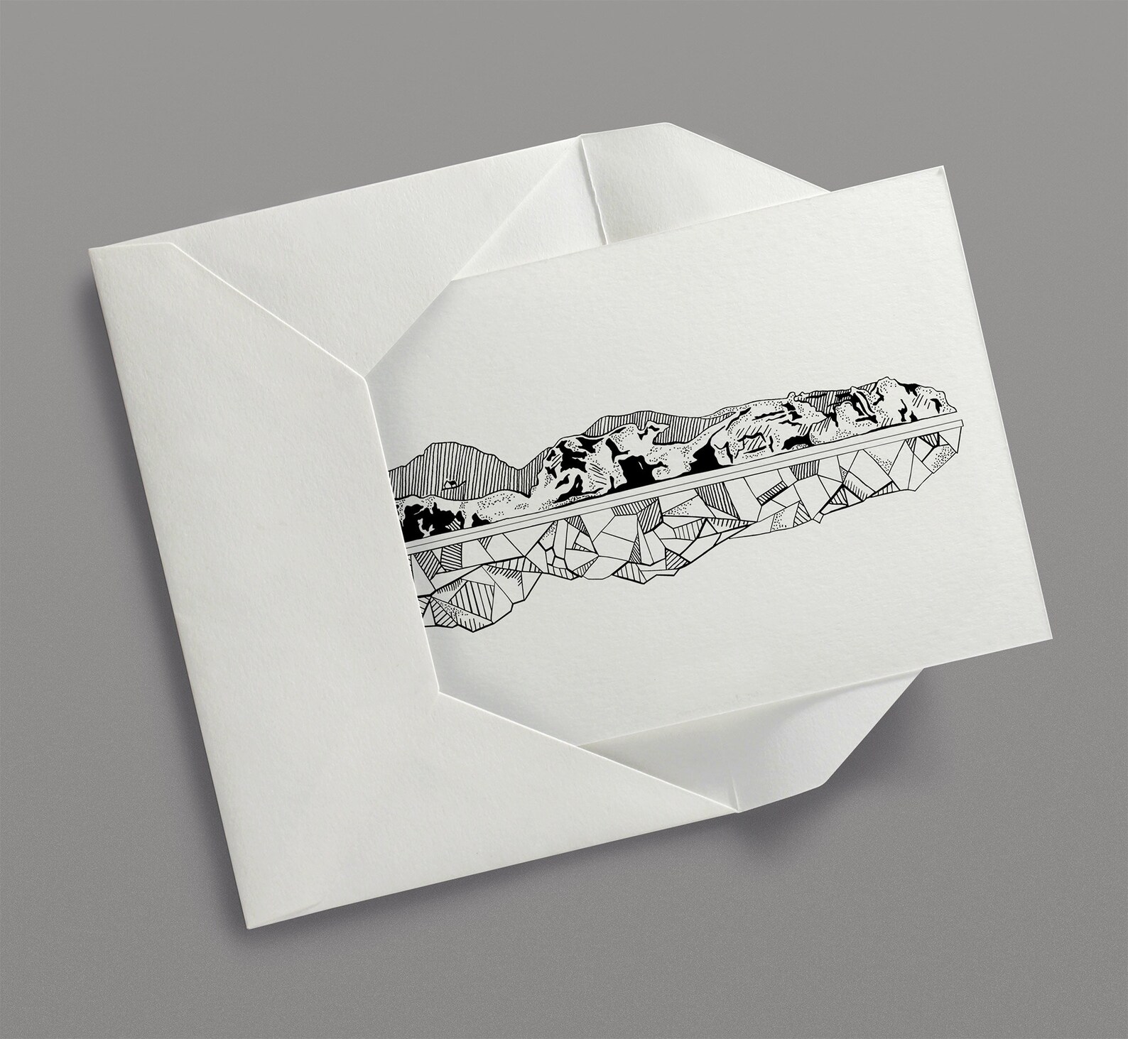 Greeting Cards White Greeting Cards A6 With Simple Design Etsy