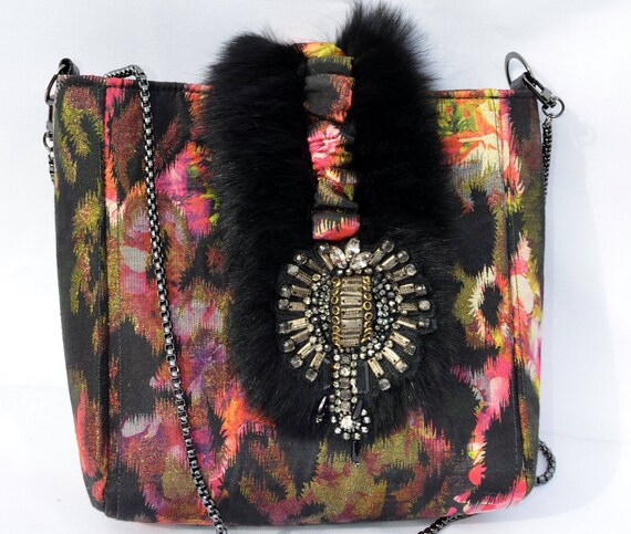 designer fabric crossbody bags