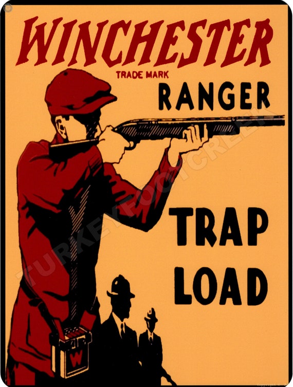 WINCHESTER 9/" x 12/" ALUMINUM Sign