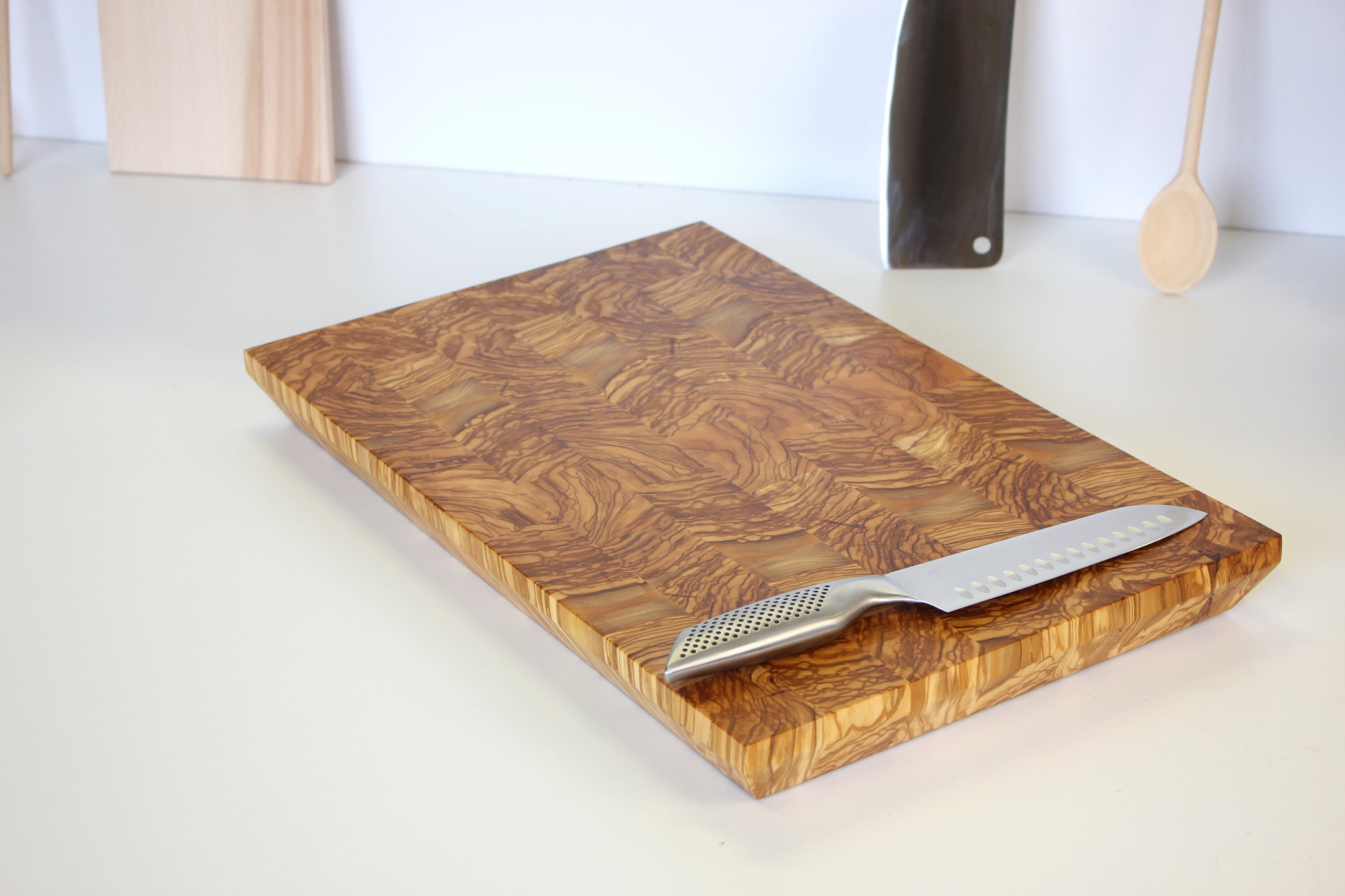 Food52 Olive Wood End Grain Cutting Board, 3 Sizes, Reversible, Exclusive  on Food52