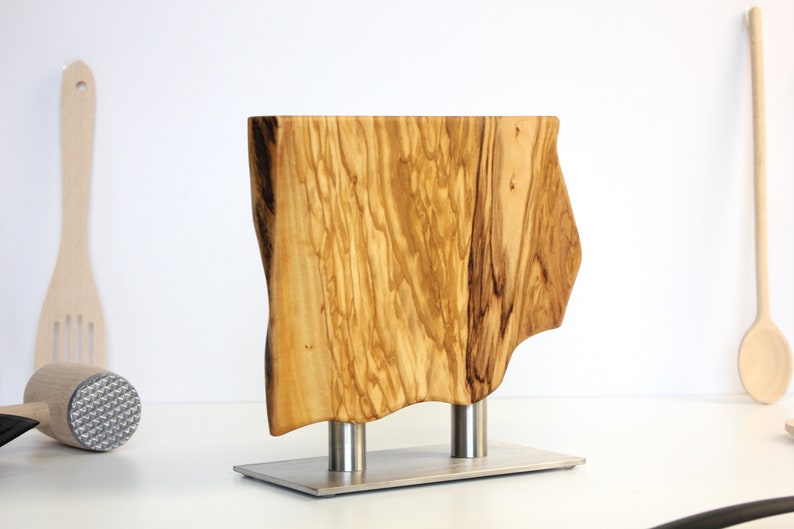 Beautiful Live Edge Knife Holder Knife Storage Knife Block Etsy