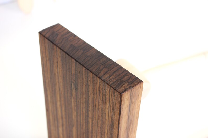 Beautiful Knife Holder Knife Block Zebrawood Knife Etsy