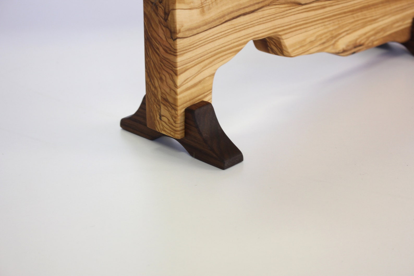 Olive Wood Knife Holder Knife Stand Olive Knife Etsy