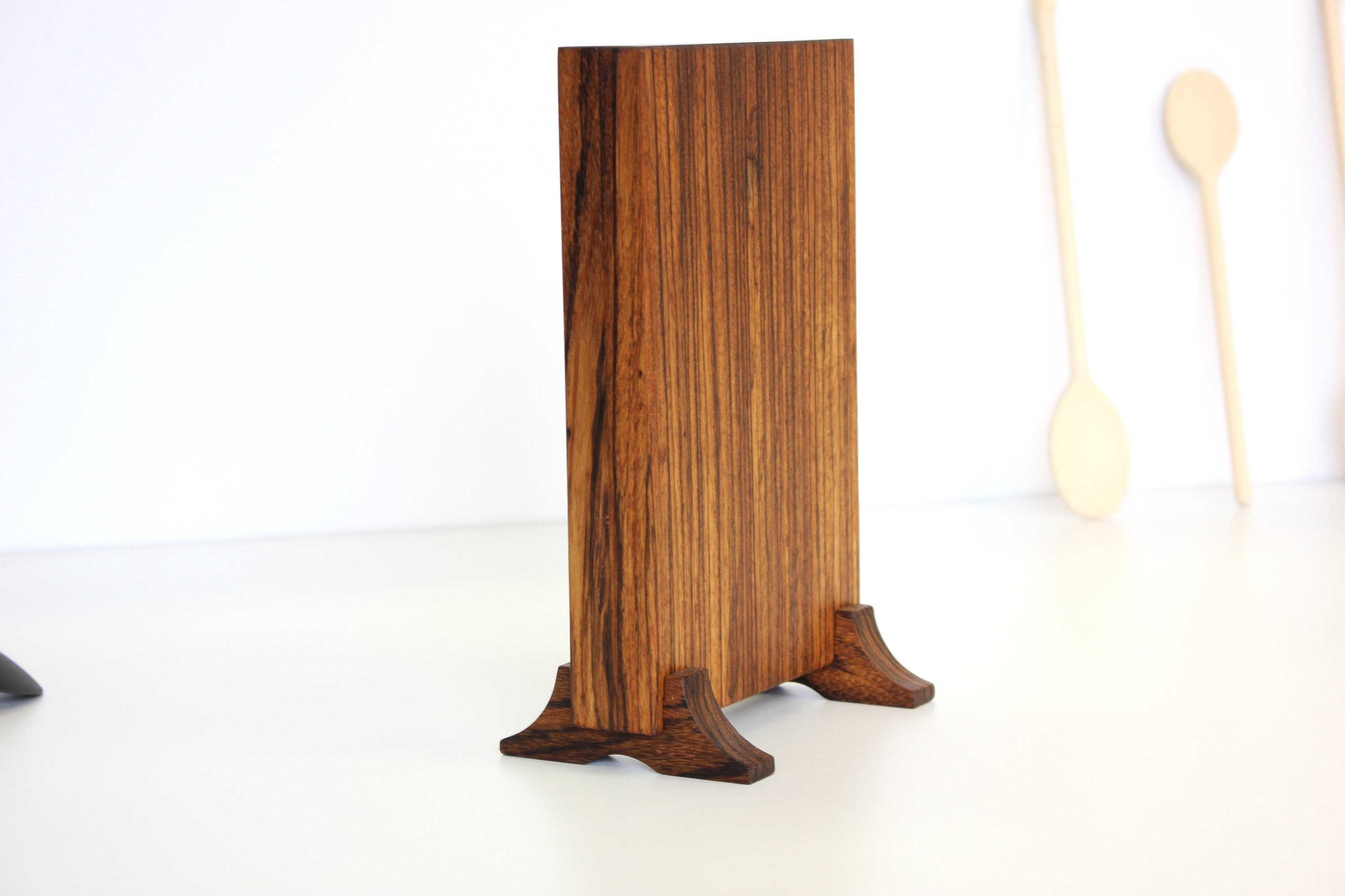 Beautiful Knife Holder Knife Block Zebrawood Knife Etsy