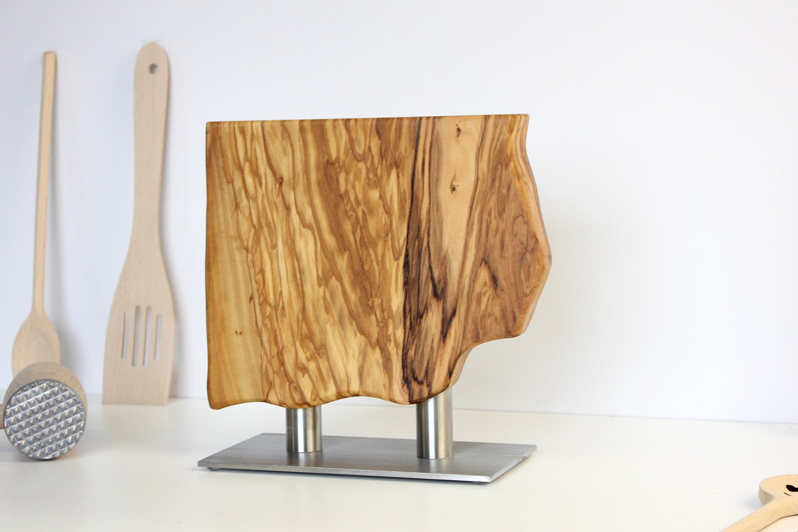 Beautiful Live Edge Knife Holder Knife Storage Knife Block Etsy