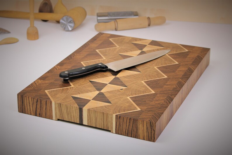 End Grain Cutting Board Plans Image to u