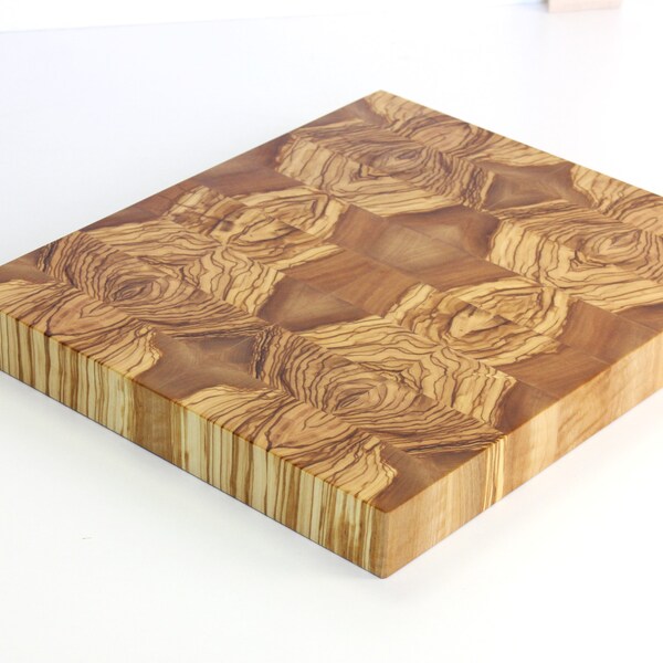 Large Olive Wood Block Etsy