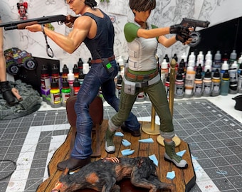 Custom Painted Resin Resident Evil 0 Statue