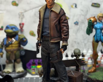 Custom Painted 3D Printed Leon S Kennedy from Resident Evil 4 Remake