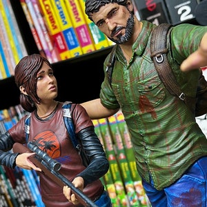 Custom Painted Resin Last of Us Statue
